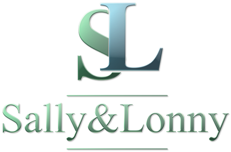 Sally and Lonny logo of their names